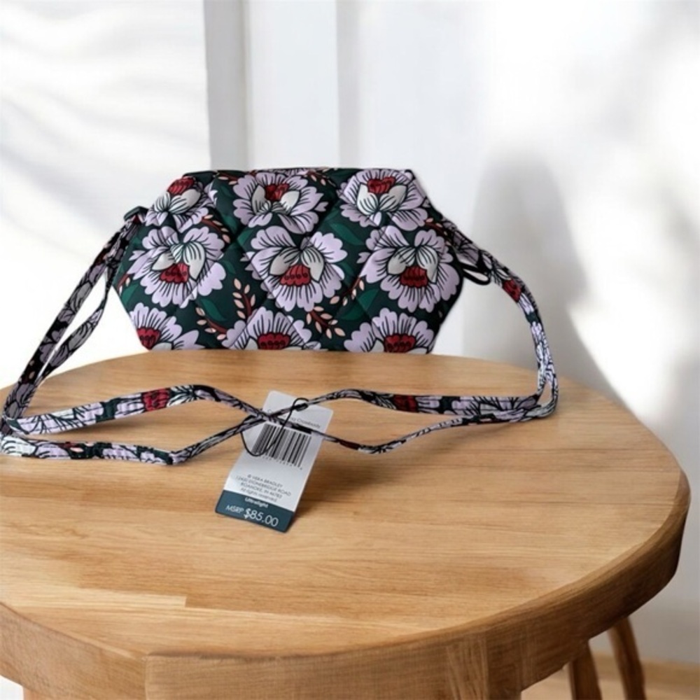 $85 Vera Bradley Floral Patterned Women's Bag phone bag shoulder bag,crossbody
